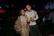 Keith Powers and Ryan Destiny in 2024 (Image via Getty)